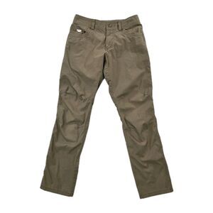 Kuhl Revolvr Rogue Jeans Mens 30x30 Beige Relaxed Tapered Stretch Hiking Pants